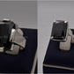 Silver Couple Rings: Pair 103,  Stone: Zircon - AmeerAliEnterprises