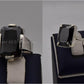 Silver Couple Rings: Pair 103,  Stone: Zircon - AmeerAliEnterprises