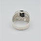 AAE 6652 Chandi Ring 925, Stone: Neelam