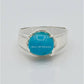 AAE 6608 Chandi Ring 925, Stone: Feroza