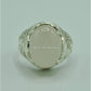 AAE 6866 Chandi Ring 925, Stone: Dur e Najaf